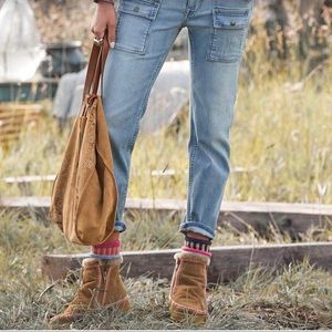 Edwin “Rylee” utility style jeans. Seriously the best jeans I have ever had!!!